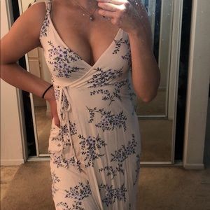 Light pink floral dress